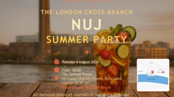 London Cross Branch NUJ Summer Party